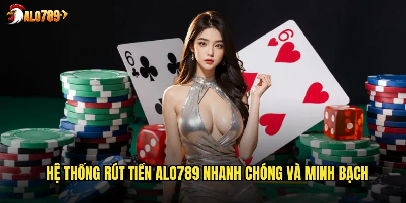 Hệ thống rút tiền ALO789 nhanh chóng và minh bạch